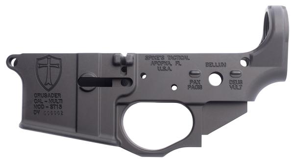 Spikes Tactical Crusader Logo Stripped Lower