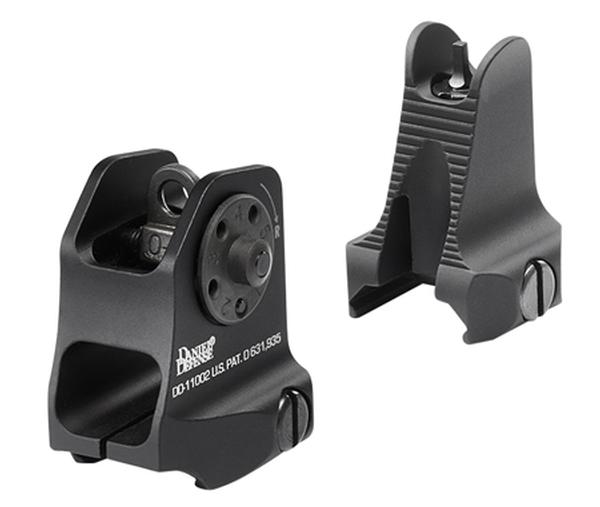 Daniel Defense Rock and Lock Fixed Front/Rear Sights AR-15
