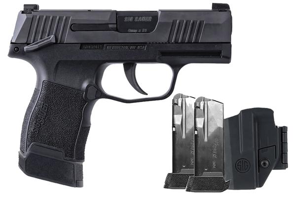 Sig Sauer P365 9mm TacPac Manual Safety Three 12-Round Mags