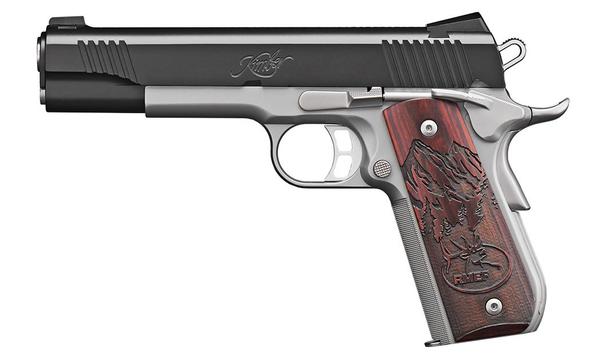 Kimber Camp Guard 10 RMEF 10mm 1911 with Rosewood Grips