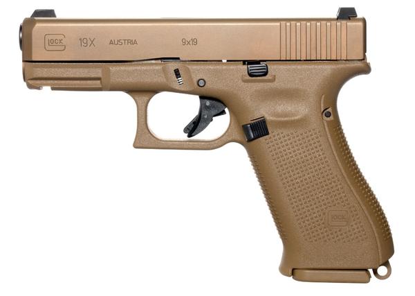 Glock 19X Compact Crossover 9mm Coyote 10+1