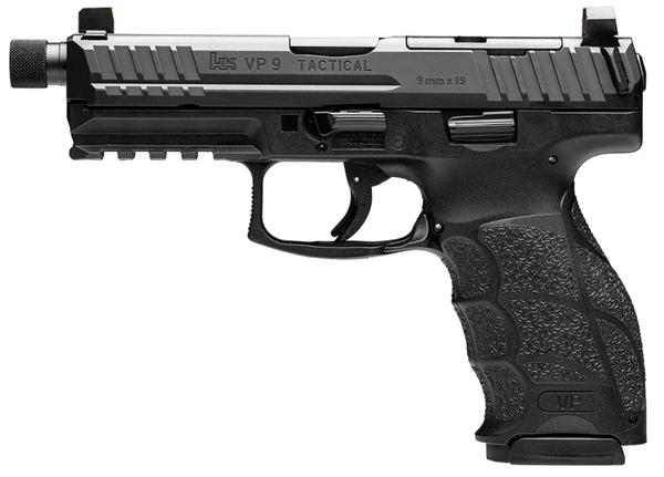 Heckler & Koch VP9 Tactical 9mm Optic Ready NS 17 RD
