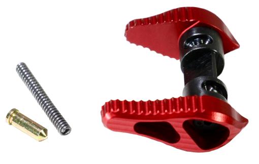 TIMBER CREEK AR15 AMBIDEXTROUS Safety Selector 45/90 Degree Red 