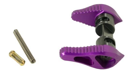 TIMBER CREEK AR15 AMBIDEXTROUS Safety Selector 45/90 Degree PURPLE