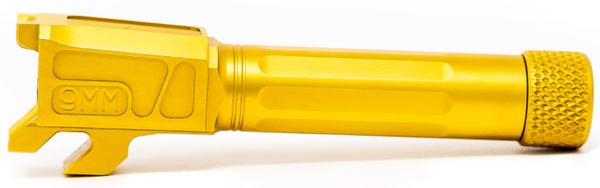 Faxon M&P Shield Barrel Match Series 9mm TiN Coated Threaded