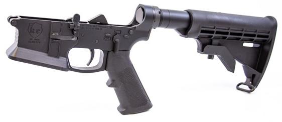 ke arms ke-15 billet flared magwell complete ar15 lower receiver