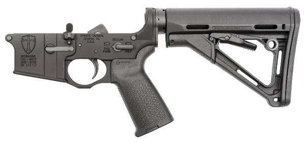SPIKE'S TACTICAL ST-15 CRUSADER COMPLETE LOWER STANDARD CTR STOCK