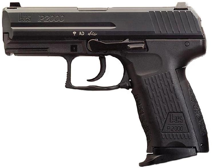 Heckler & koch P2000 V3 9mm DA/SA Night Sights