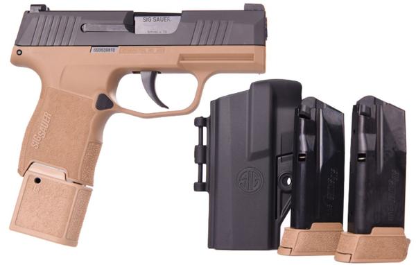 sig sauer p365 9mm coyote tacpac
