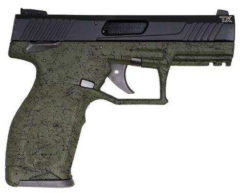 TAURUS TX22 22LR 4.1IN GREEN SPLATTER BLACK