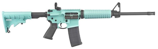 RUGER TALO EXCLUSIVE AR-556 5.56 TURQUOISE