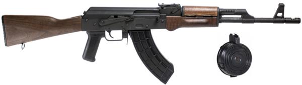 CENTURY ARMS VSKA 7.62X39 WALNUT W/FREE 75 RD DRUM