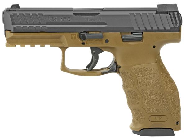 HECKLER & KOCH VP9 NIGHT SIGHTS FDE