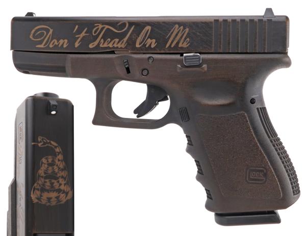 GLOCK 19 GEN 3 DON'T TREAD ON ME 9MM