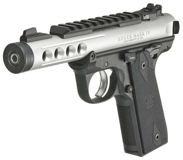 RUGER MARK IV 22/45 LITE 22LR CLEAR ANODIZED
