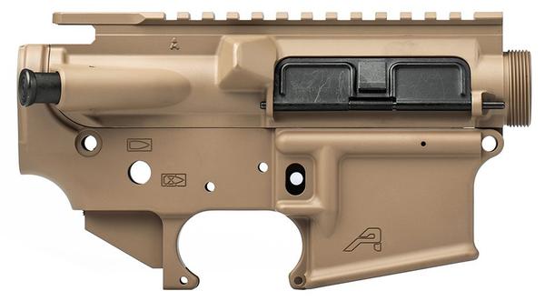 AERO PRECISION AR15 ASSEMBLED RECEIVER SET FDE