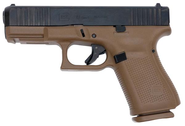 GLOCK 19 GEN 5 FS 9MM FDE FRAME