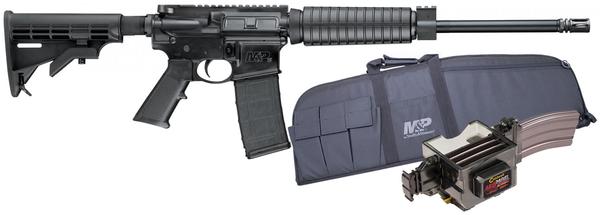 SMITH & WESSON M&P15 SPORT II 5.56 NATO W/MAG CHARGER & CASE