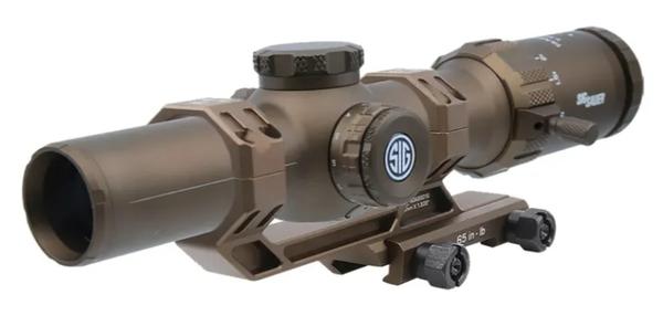Sig Sauer TANGO-MSR 1-10x28mm Illuminated Coyote Tan w/Mount