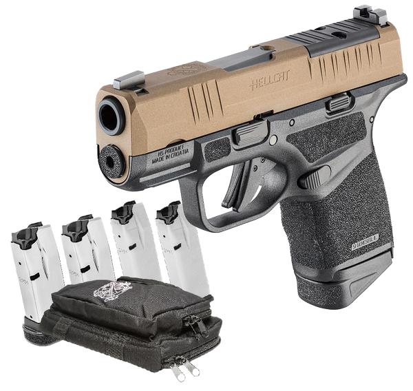 SPRINGFIELD ARMORY HELLCAT 9MM OPTICS READY BRONZE SLIDE GEAR UP