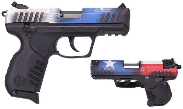 RUGER SR22 22 LR TEXAS FLAG