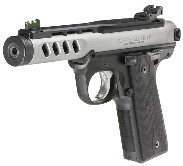 RUGER MARK IV 22/45 LITE OR SILVER 22LR