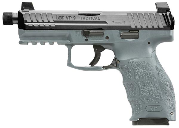 HECKLER & KOCH VP9 TACTICAL GREY 9MM NIGHT SIGHTS