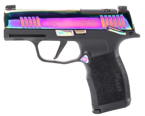 SIG SAUER P365X 9MM OPTICS READY RAINBOW TITANIUM