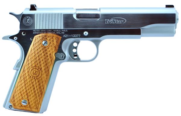 TRISTAR 1911 GOVERNMENT 38 SUPER CHROME