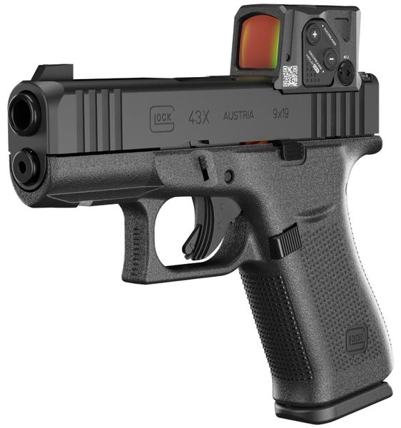 GLOCK 43X MOS8 9MM W/AIMPOINT COA