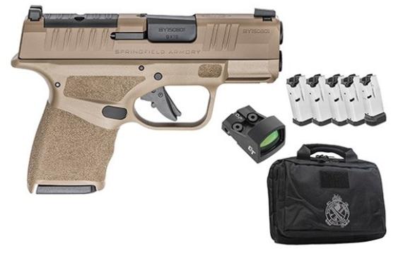 SPRINGFIELD ARMORY HELLCAT 9MM FDE GEAR UP