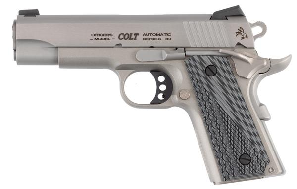 COLT LW OFFICER 1911 45 ACP 4.25 SS