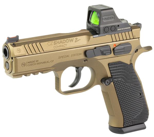CZ SHADOW 2 COMPACT 9MM W/HOLOSUN 508T X2 TALO EXCLUSIVE